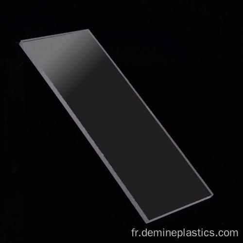 Feuille de polycarbonate solide en plastique personnalisé 10 mm